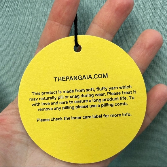 Pangaia Regenerative Merino Wool Hoodie, BNwT, size M - Picture 8 of 11